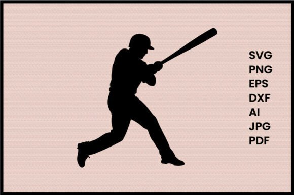 Baseball Ball Hit by Bat Illustration