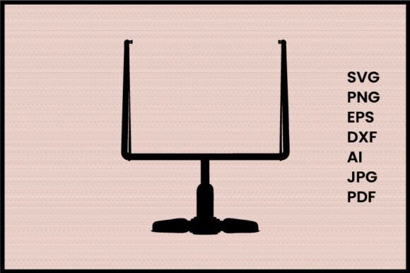 Football Field Goal Illustration
